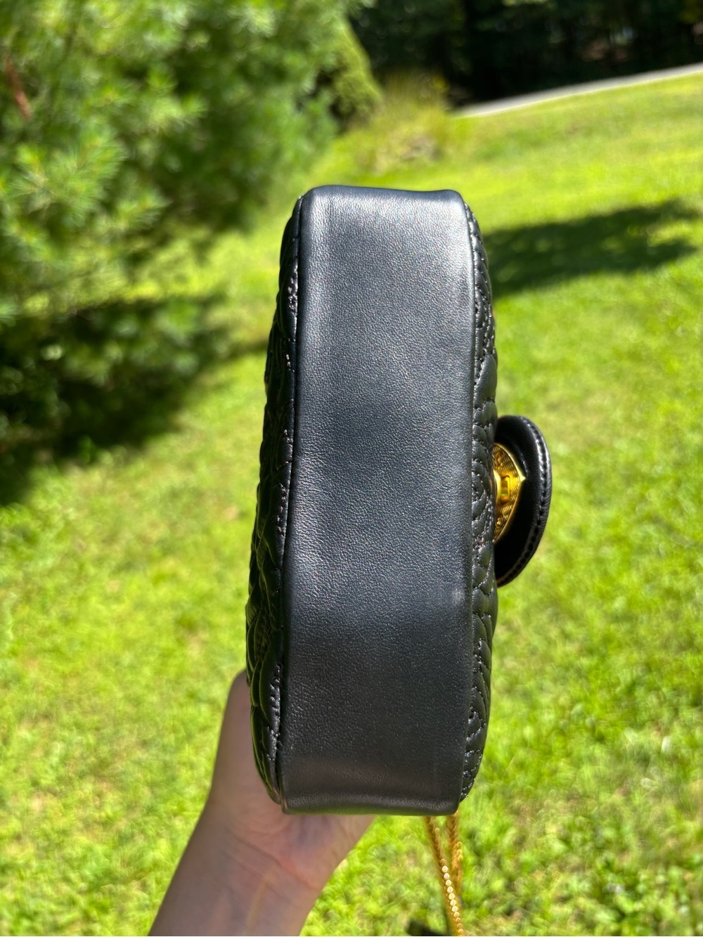 Sharif Quilted Leather Crossbody Bag - Picture 14 of 17